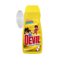 WC gel Dr. Devil - s košíčkem, lemon, 400 ml