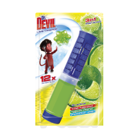 Čistící prostředek na WC Dr. Devil Point block - gel, lime twister, 75 ml (12 dávek)