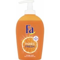 Antibakteriální tekuté mýdlo Fa Hygiene & Fresh - s dávkovačem, pomeranč, 250 ml - DOPRODEJ