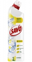 Čistící a dezinfekční prostředek Savo WC bez chloru - citron, 750 ml