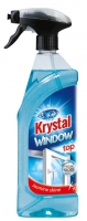 Mycí prostředek na okna a skla Krystal - s rozprašovačem, 750 ml