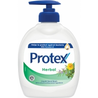 Antibakteriální tekuté mýdlo Protex - s dávkovačem, herbal, 300 ml