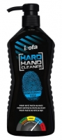 Tekutá mycí pasta na ruce Isofa Hard X - s dávkovačem, abrazivní, 550 g - DOPRODEJ