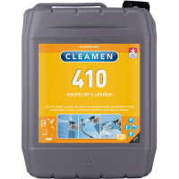 Čistící prostředek na koupelny Cleamen 410 - s leskem, antibakteriální, 5 l