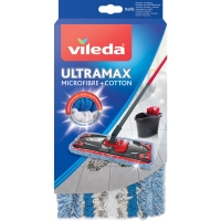 Náhradní plochý mop Vileda Ultramax - mikrovlákno + bavlna