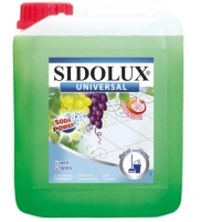 Čištící prostředek na podlahy a povrchy Sidolux Universal - green grapes, 5 l