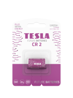 Speciální lithiová baterie Tesla 3 V - CR17355, typ CR2, blistr, 1 ks - DOPRODEJ