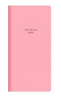 Měsíční diář Pastelini-PVC - kapesní, růžový
