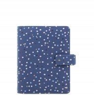 Kapesní diář Filofax Indigo - 145x127x35 mm, snow