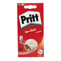 Lepící kolečka Pritt Glue Dots - transparentní, 64 ks