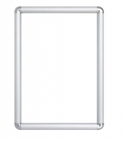 Reklamní tabule kliprám A0 - 84,1x118,9 cm, kulaté rohy, profil 25 mm