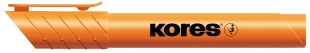 Zvýrazňovač Kores High Liner Plus - klínový hrot, 3-5 mm, oranžový