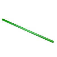 Plastové brčko - kompostovatelné, 20 cm x 7 mm, zelené, 250 ks