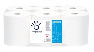 Papírový ručník v roli Papernet MAXI Centerfeed 403832 - dvouvrstvý, 100% celulóza, 108 m, 6 rolí