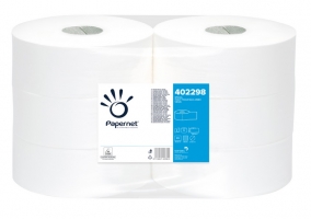 Toaletní papír Papernet Over Soft Jumbo 270 402298 - dvouvrstvý, 100% celulóza, 247 m, 810 útržků, 6 rolí