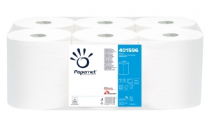 Papírový ručník v roli Papernet MAXI Centerfeed 401596 - dvouvrstvý, 100% celulóza, 137 m, 6 rolí
