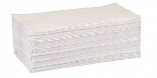 AKCE - Skládaný papírový ručník ZZ - 23x25 cm, jednovrstvý, 100% celulóza, 5000 ks