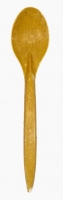 Dřevoplastová lžíce EKO - 18 cm, WPC, 100 ks