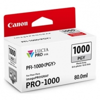 Canon originální ink 0553C001, photo grey, 3165str., 80ml, PFI-1000PGY, Canon imagePROGRAF PRO-1000