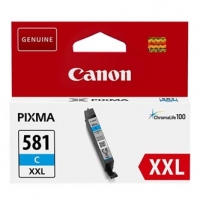 Canon originální ink CLI-581C XXL, cyan, 11.VIIml, 1995C001, very high capacity, Canon PIXMA TR7550, TR8550, TS6150, TS8150, TS915