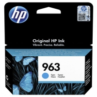 HP originální ink 3JA23AE, HP 963, cyan, 700str., 10.77ml, HP Officejet Pro 9010, 9012, 9014, 9015, 9016, 9019/P