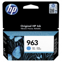 HP originální ink 3JA23AE#301, HP 963, cyan, blistr, 700str., 10.77ml, HP Officejet Pro 9010, 9012, 9014, 9015, 9016, 9019/P