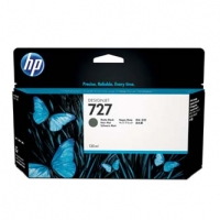 HP originální ink B3P22A, HP 727, matte black, 130ml, HP DesignJet T1500, T2500, T920