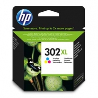 HP originální ink sada F6U67AE, HP 302XL, color, 330str., 8ml, HP OJ 3830,3834,4650, DJ 2130,3630,1010, Envy 4520