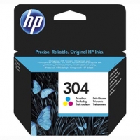 HP originální ink N9K05AE#301, HP 304, Tri-color, blistr, 100str., HP DeskJet 2620,2630,2632,2633,3720,3730,3732,3735