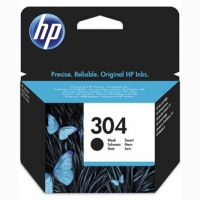 HP originální ink N9K06AE, HP 304, black, 120str., HP DeskJet 2620,2630,2632,2633,3720,3730,3732,3735