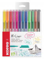 Liner Kores K-Liner - 0,4 mm, sada 12 ks