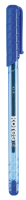 Jednorázové kuličkové pero Kores K1 Pen - 0,7 mm, plastové, modré