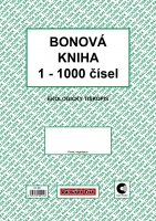 Bonová kniha ET400 - A4, 100 listů