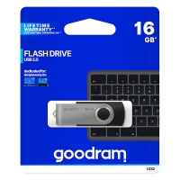 USB Flash disk Goodram UTS2 16 GB - 2.0, kovový, černý