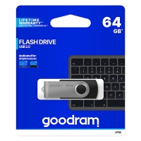 USB Flash disk Goodram UTS2 64 GB - 2.0, kovový, černý