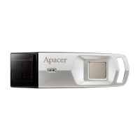 USB Flash disk Apacer AH651 32 GB - 3.0, s otiskem prstu, stříbrný