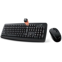 Bezdrátová sada Genius Smart KM-8100 - klávesnice + myš, černá