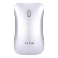 Bezdrátová myš Marvo DWM102SL - optická, 3 tlačítka, kolečko, bílá