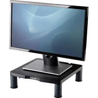 Podstavec pod monitor Fellowes Standard - nastavitelný, plastový, nosnost 27 kg, černý