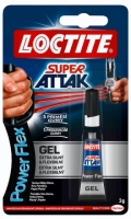 Gelové vteřinové lepidlo Loctite Super Attak Power Gel - 3 g