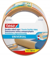 Oboustranná kobercová páska Tesa Universal 56171 - 50 mm x 10 m, bílá