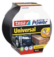 Zpevňovací textilní lepící páska Tesa Extra Power Universal 56348 - 50 mm x 10 m, černá