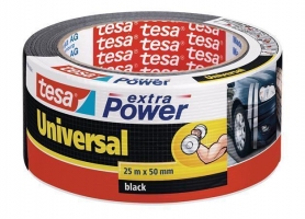 Zpevňovací textilní lepící páska Tesa Extra Power Universal 56388 - 50 mm x 25 m, černá
