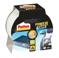 Zpevňovací textilní lepící páska Pattex Power Tape - 50 mm x 10 m, třívrstvá, transparentní