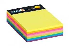 Samolepící bloček Stick n Hopax Magic Notes - 101x76 mm, 280 listů, mix barev