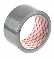 Zpevňovací textilní lepící páska Duct-Tape - 50 mm x 10 m, stříbrná