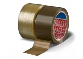 Balící lepící páska Tesa 4280 - hot-melt, 48 mm x 66 m, hnědá