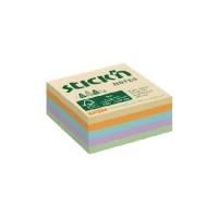 Samolepící bloček kostka Stick n Hopax FSC Notes - 51x51 mm, 240 listů, luční pastel, mix barev