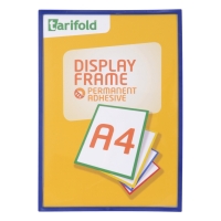 Samolepící rámeček Tarifold Display Frame - A4, modrý, 1 ks