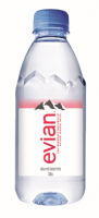 Neperlivá voda Evian - PET, 0,33 l, 24 ks